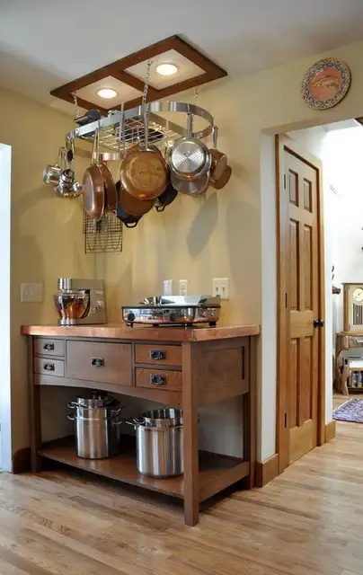 craftsman-kitchen-buffet-drawers
