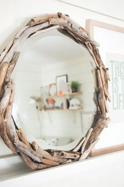Дрифтвуд diy зеркало