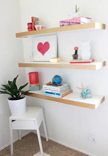 Плавающие полки Ikea