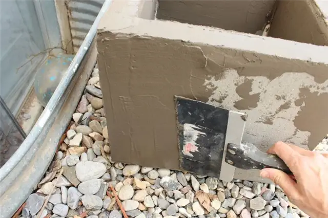 DIY (своими руками) Concrete Planters - работа с излишками