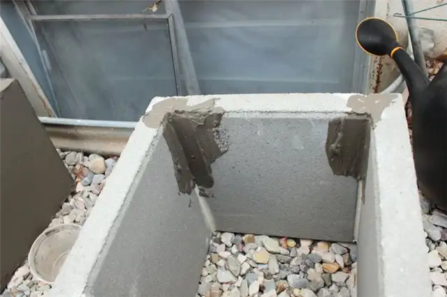 DIY (своими руками) Concrete Planters - начните с углов
