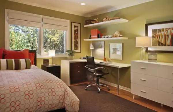 green-teenage-room