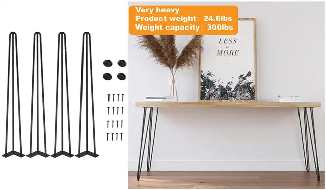 ZEKOO 4 PCS шпильки для волос