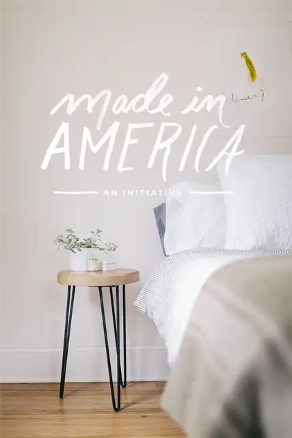 Тумбочка на шпильках made in america