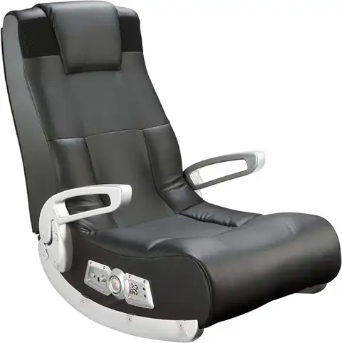 Напольное видеоигровое кресло Ace Bayou X Rocker II SE 2.1 Black Leather