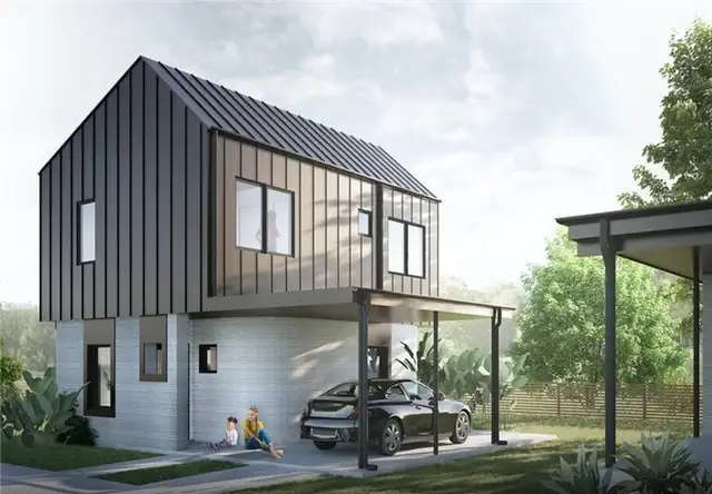 Первые 3D-печатные дома ICON для продажи в Остине, Техас
