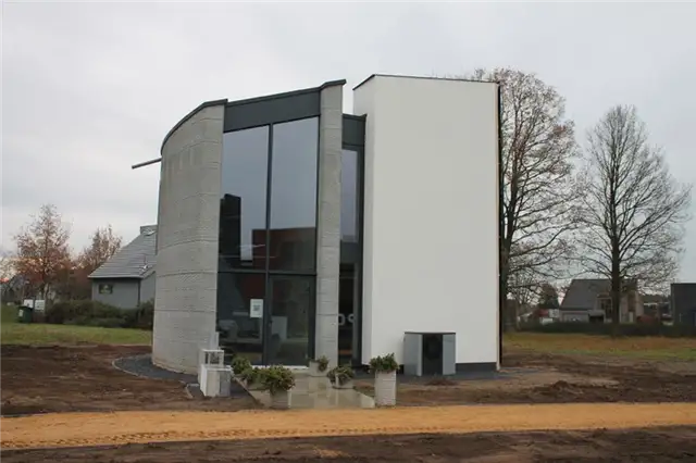 kamp-c-3d-printed-house-westerlo-belgium экстерьер