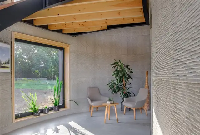 kamp-c-3d-printed-house-westerlo-belgium интерьер