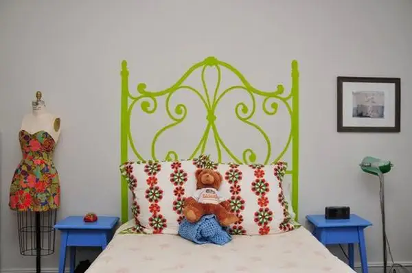 Настенное расписное изголовье