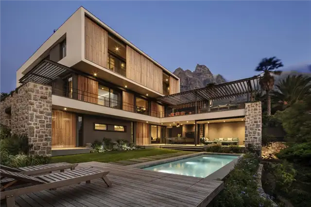 Современный дом в Южной Африке от Malan Vorster Architecture Interior Design - палуба