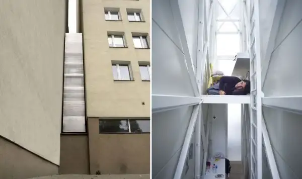 narrow-house-collage