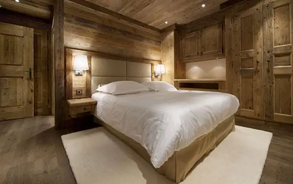 Les-Gentians-1850-Courchevel-Ski-шале-спальня