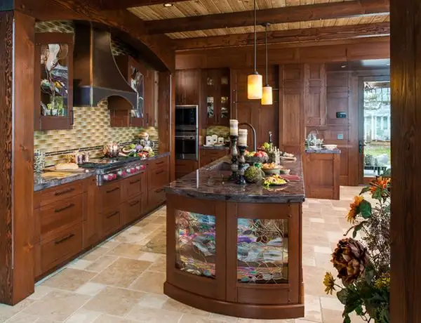 also-kitchen-island-featuring-doors-with-stained-glass