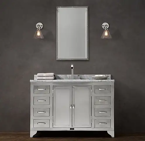 Лабораторная раковина из нержавеющей стали Extra-Wide Single Vanity Sink