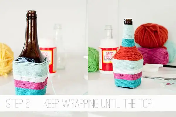 DIY (своими руками)BottleWrappingStep5