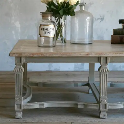 Кофейный столик Eloquence Medici Gustavian Grey2
