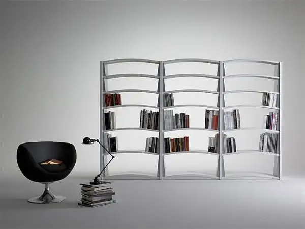 Секционный книжный шкаф1