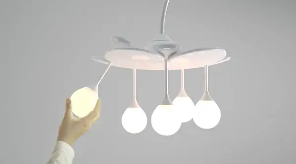 капельный светильник