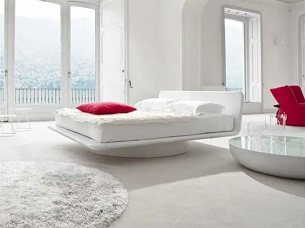 Двуспальная вращающаяся кровать GIOTTO - Bonaldo