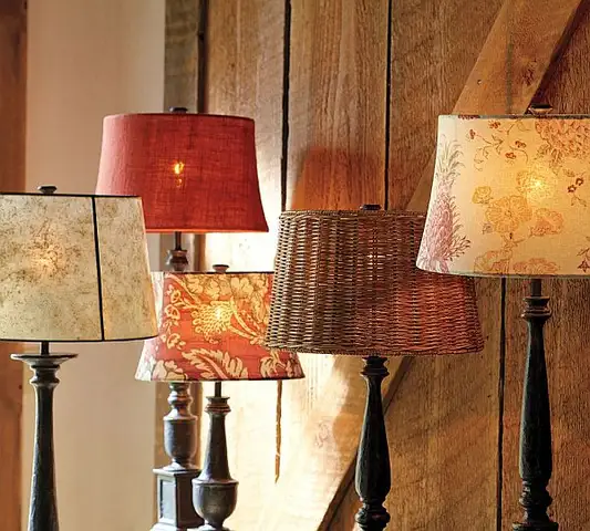 Абажур Tess Floral Tapered Drum Lamp Shade