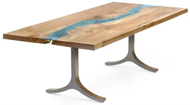 Reclaimed-Wood-Tables-Embedded-with-Glass-Rivers10