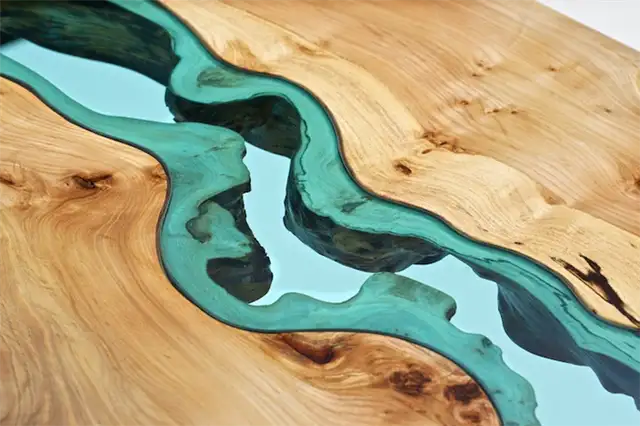Reclaimed-Wood-Tables-Embedded-with-Glass-Rivers3