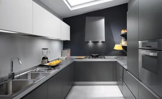 Стильная серая кухня-вдохновение Эрнестомеда-4-554x339