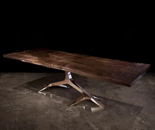 обеденные столы из массива дерева hudson furniture inc