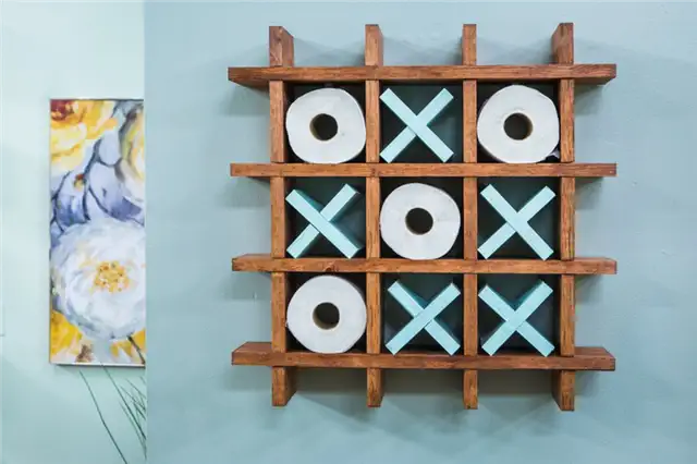 Полка для туалетной бумаги Tic Tac Toe