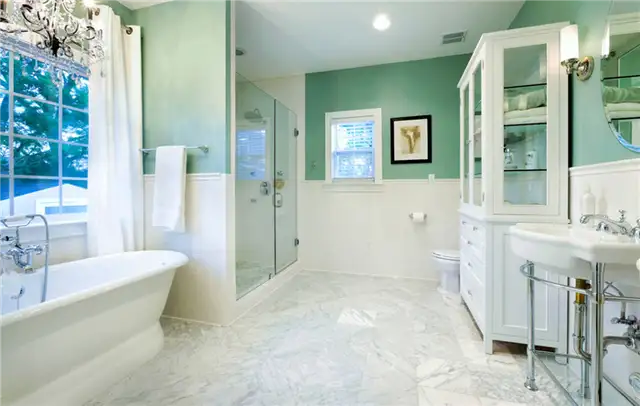 Wythe Blue Serene Master Bathroom