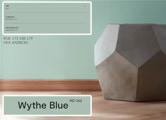 Benjamin Moore Wythe Blue