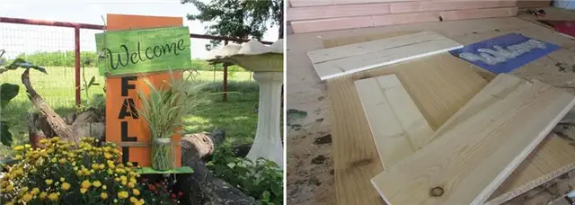 Приветственный знак DIY (своими руками)
