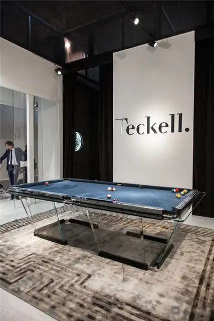 Минималистичный бильярдный стол Teckell