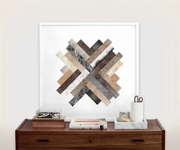 Художественный принт Herringbone Fusion от Kristina Krogh