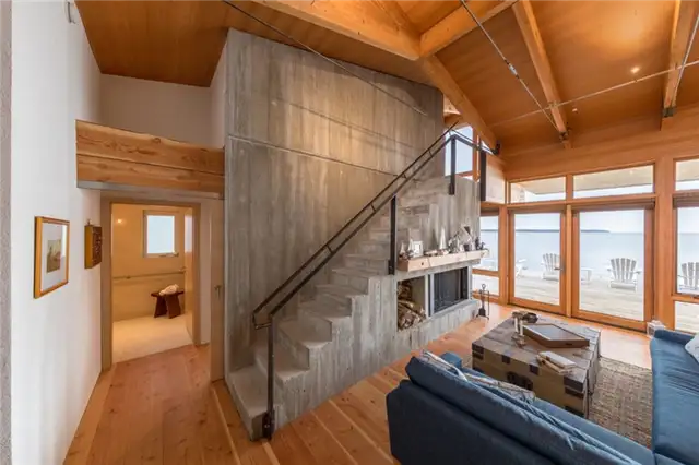 Гостиная Beach House by Cibinel Architecture