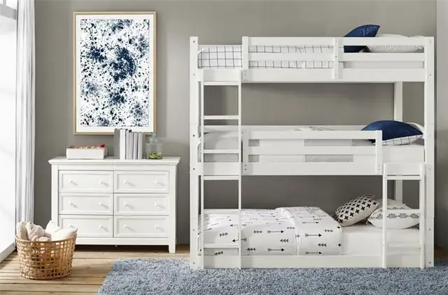 Moorcroft Twin over Twin over Twin Bed Triple Bed