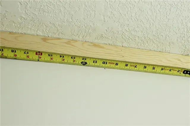 DIY (своими руками) Board and Batten - измерение расстояния