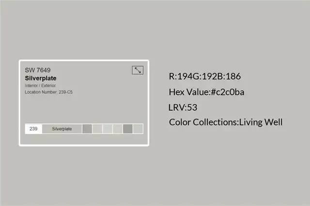 sherwin williams silverplate