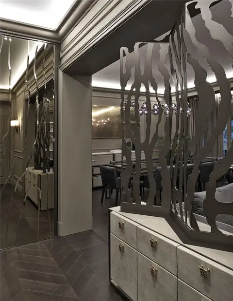 La Maison Boutique - визуальный барьер в гостиной