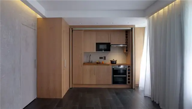 Кухня в микроквартире в Лондоне от Spheron Architects