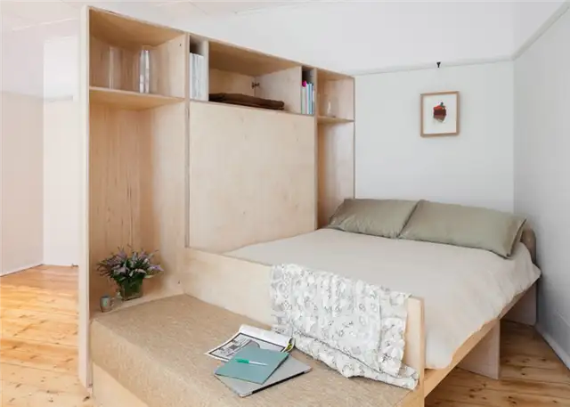 Спальня в квартире Catseye Bay 36 кв. м