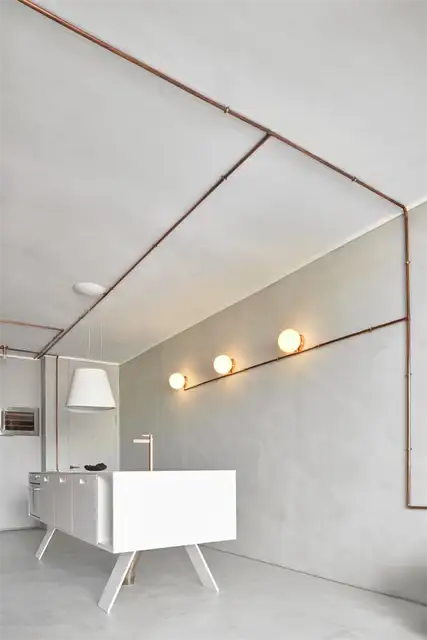 Открытые трубы - Barcelona Olympic Marina Apartment is the Perfect City Getaway