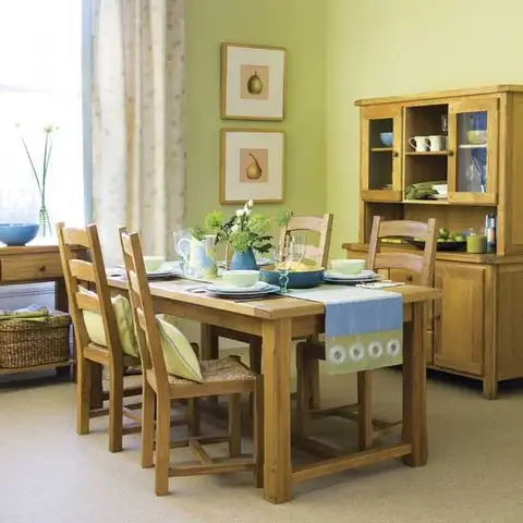 green-and-brown-diningroom-decoration-ideas