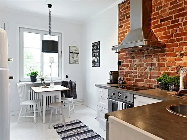 nordic-kitchen-exposed-bricks