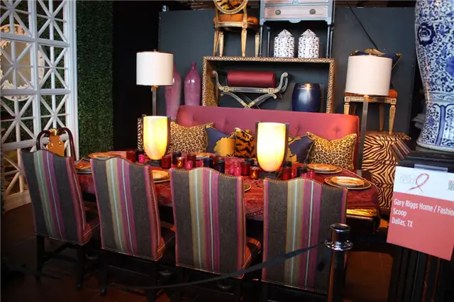 Дизайн стола Gary Riggs Home and Fashion Scoop