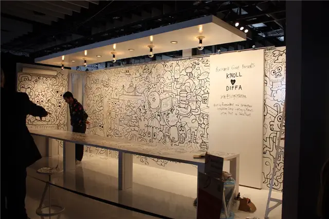 Простой дизайн стола knoll