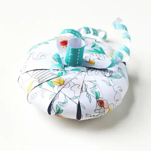 DIY (своими руками) 3D бумажные тыквы