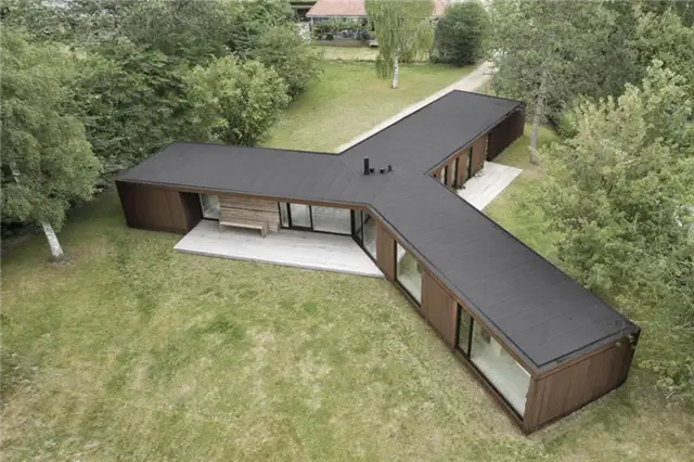 Вилла Korup в Дании - Jan Henrik Jansen Arkitekter + Marshall Blecher - вид