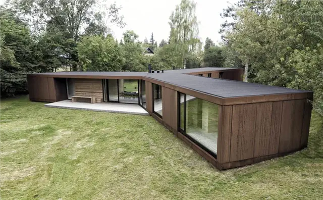 Вилла Korup в Дании - Jan Henrik Jansen Arkitekter + Marshall Blecher - дизайн