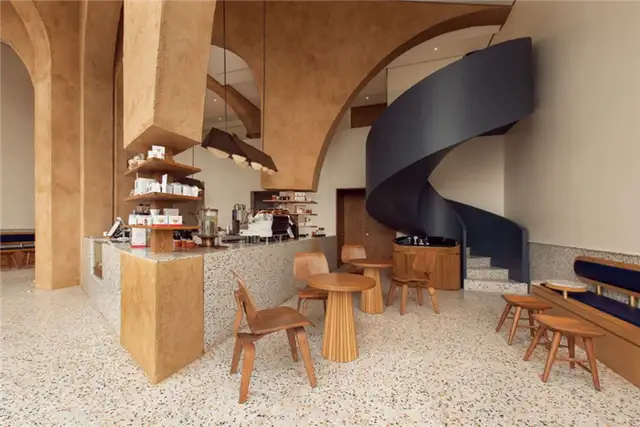 Храм Деко, Эликсир Bunn Coffee Roasters от AZAZ Architects